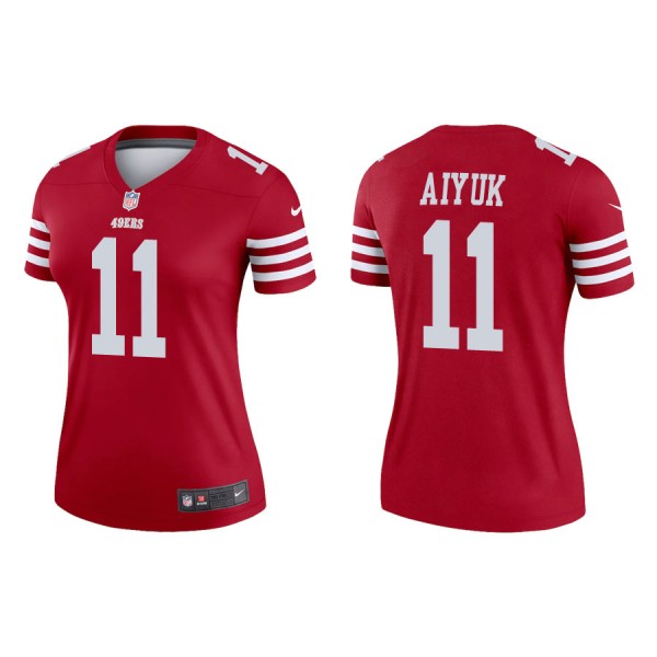 Women's San Francisco 49ers Brandon Aiyuk Legend S...