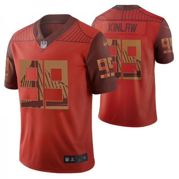 San Francisco 49ers Javon Kinlaw City Edition Oran...