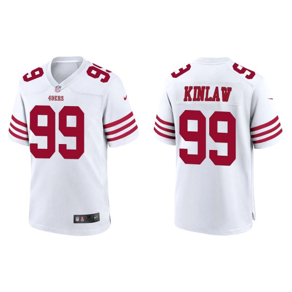 Javon Kinlaw San Francisco 49ers Men's Game White ...