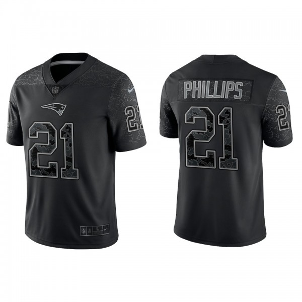 Adrian Phillips New England Patriots Black Reflect...
