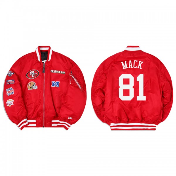 Austin Mack Alpha Industries X San Francisco 49ers...