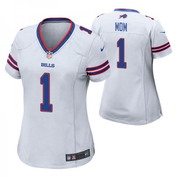 Buffalo Bills Game 2021 Mother's Day White Jersey