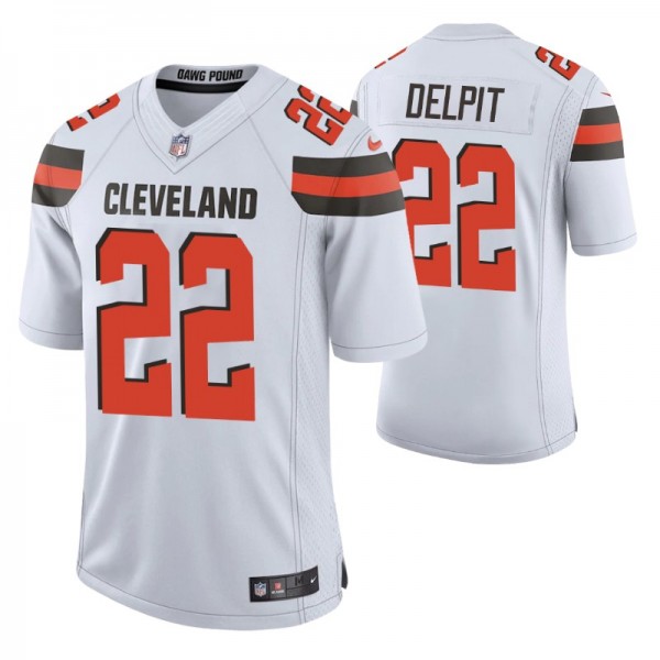 Browns Grant Delpit 2020 NFL Draft White Jersey Va...