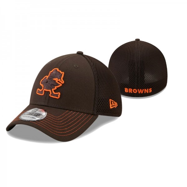 Cleveland Browns Team Neo Brown 39THIRTY Flex Hat