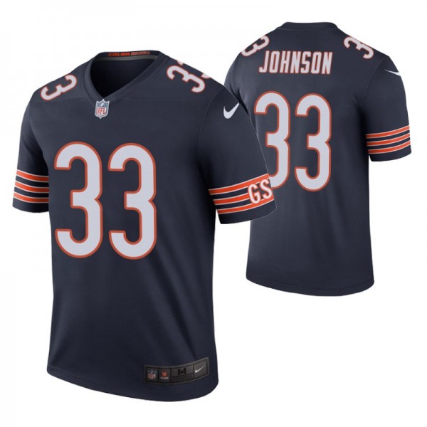 Jaylon Johnson Chicago Bears Navy 2020 NFL Draft C...