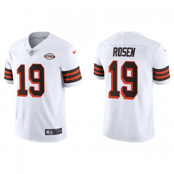 Men's Cleveland Browns Josh Rosen White 1946 Colle...