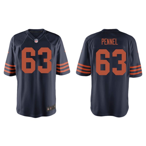 Pennel Bears Navy Throwback Game Jersey