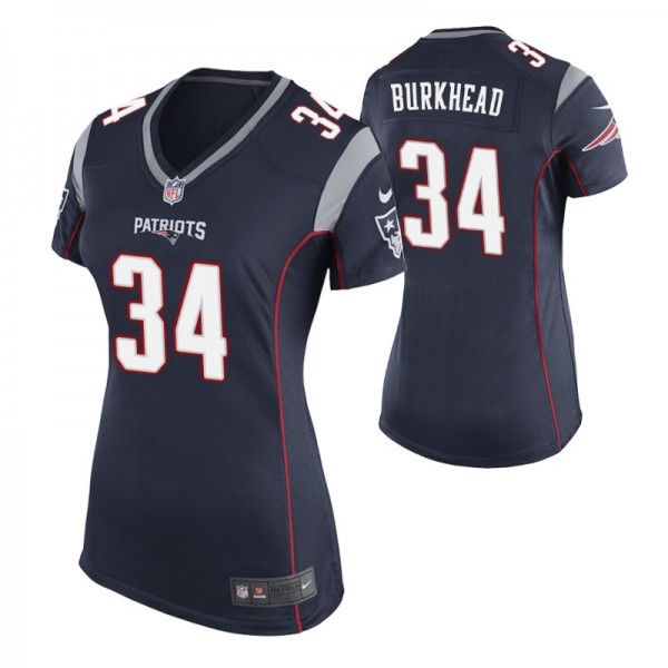 Women's - New England Patriots #34 Rex Burkhead Na...