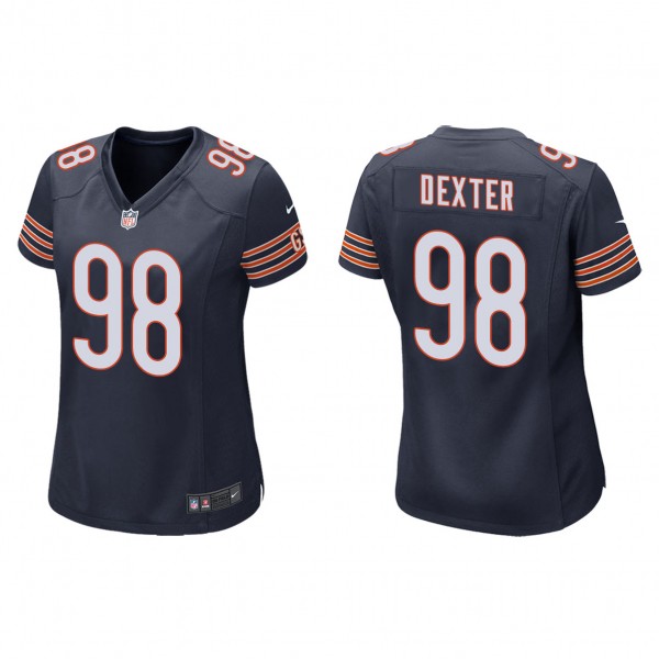 Women's Chicago Bears Gervon Dexter Navy 2023 NFL ...