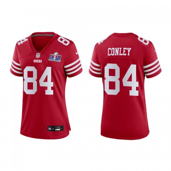 Women's Chris Conley San Francisco 49ers Scarlet S...