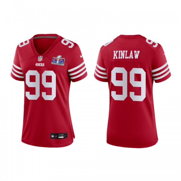 Women's Javon Kinlaw San Francisco 49ers Scarlet S...